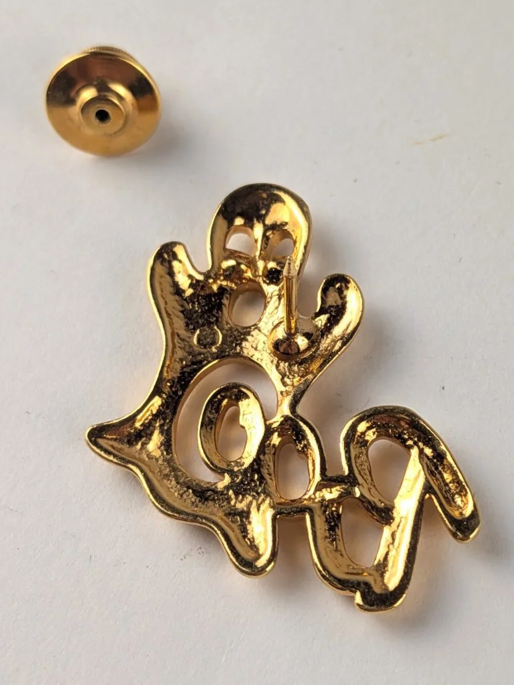 Vintage 90s Avon Gleeful Ghost Tack Pin